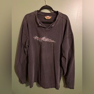 Harley Davidson long sleeve. Size extra large. 100% cotton.